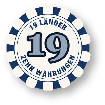 19 Länder, 10 Währungsräume