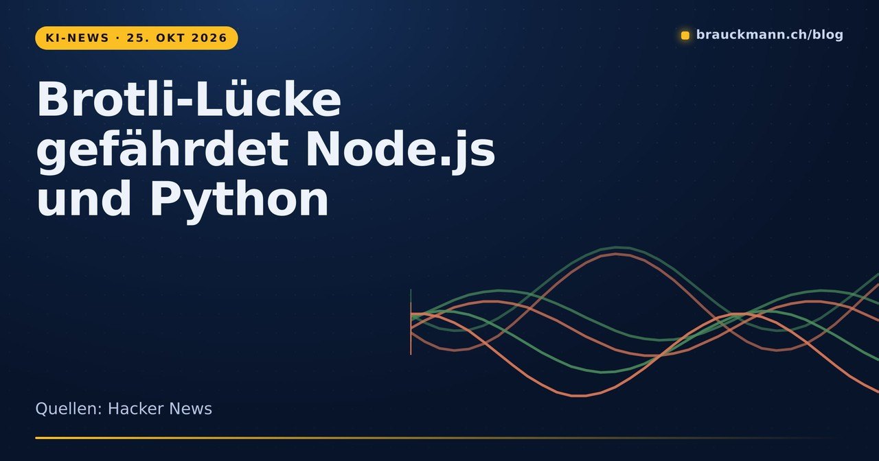 Brotli-Lücke: Remote Code Execution in Node.js und Python: Titelbild