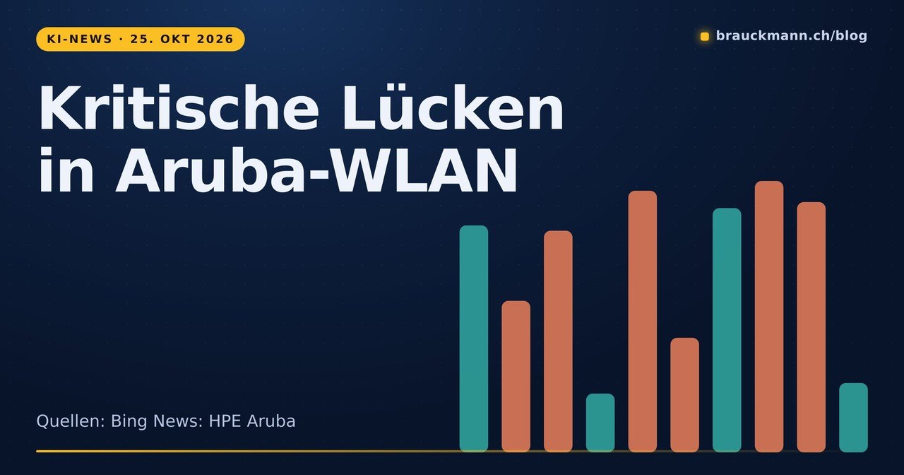 HPE Aruba: 72 Lücken in AOS-10 und AOS-8, 8 mit CVSS 10,0: Titelbild
